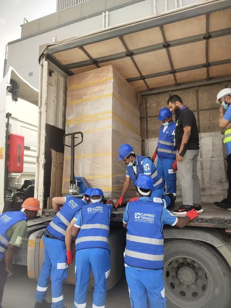 Sea freight container ship loading